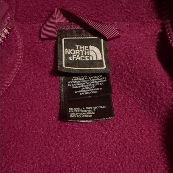 The North Face Deep Purple Hooded Jacket - Picture 3 of 6